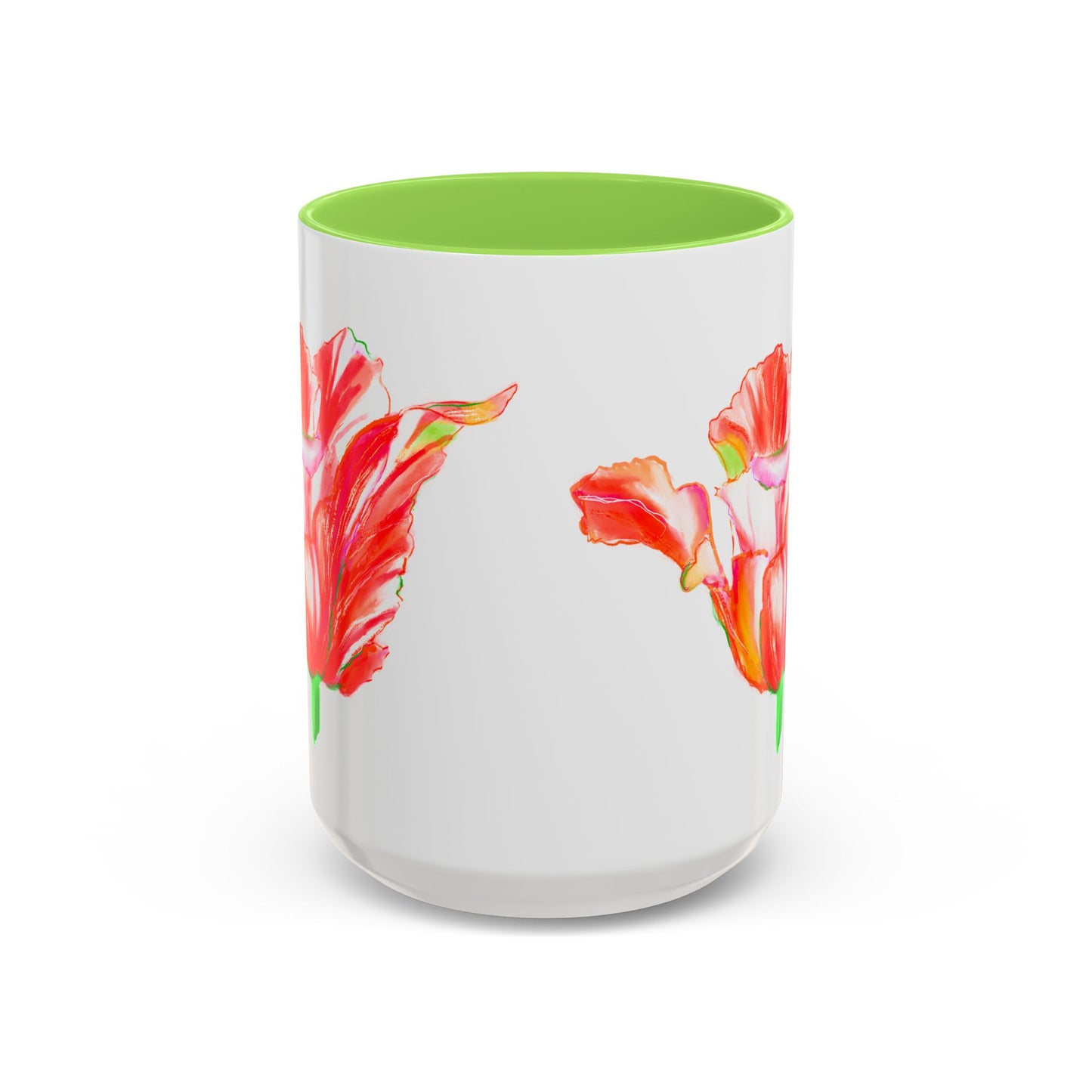 Vibrant Tulips Mugs