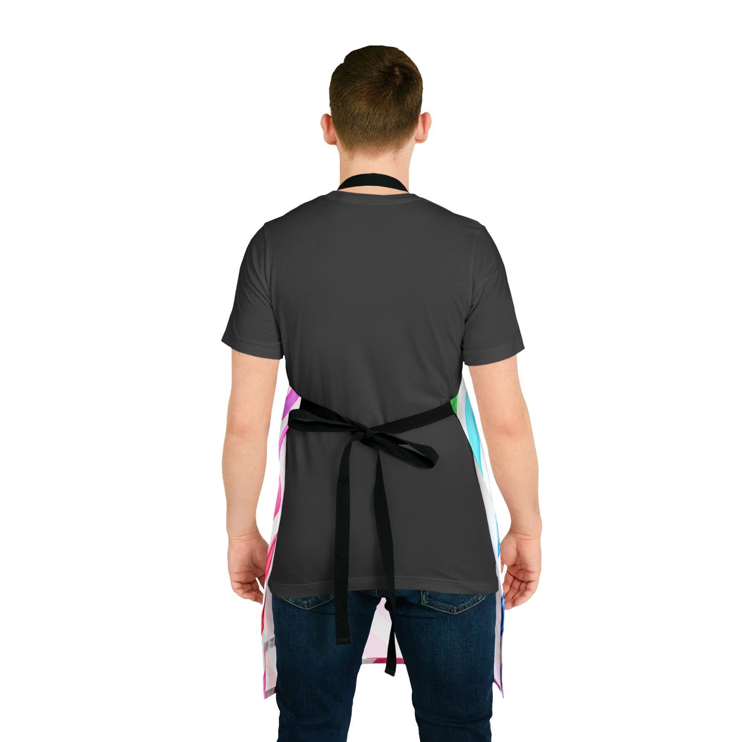 Diagonal Stripes Apron