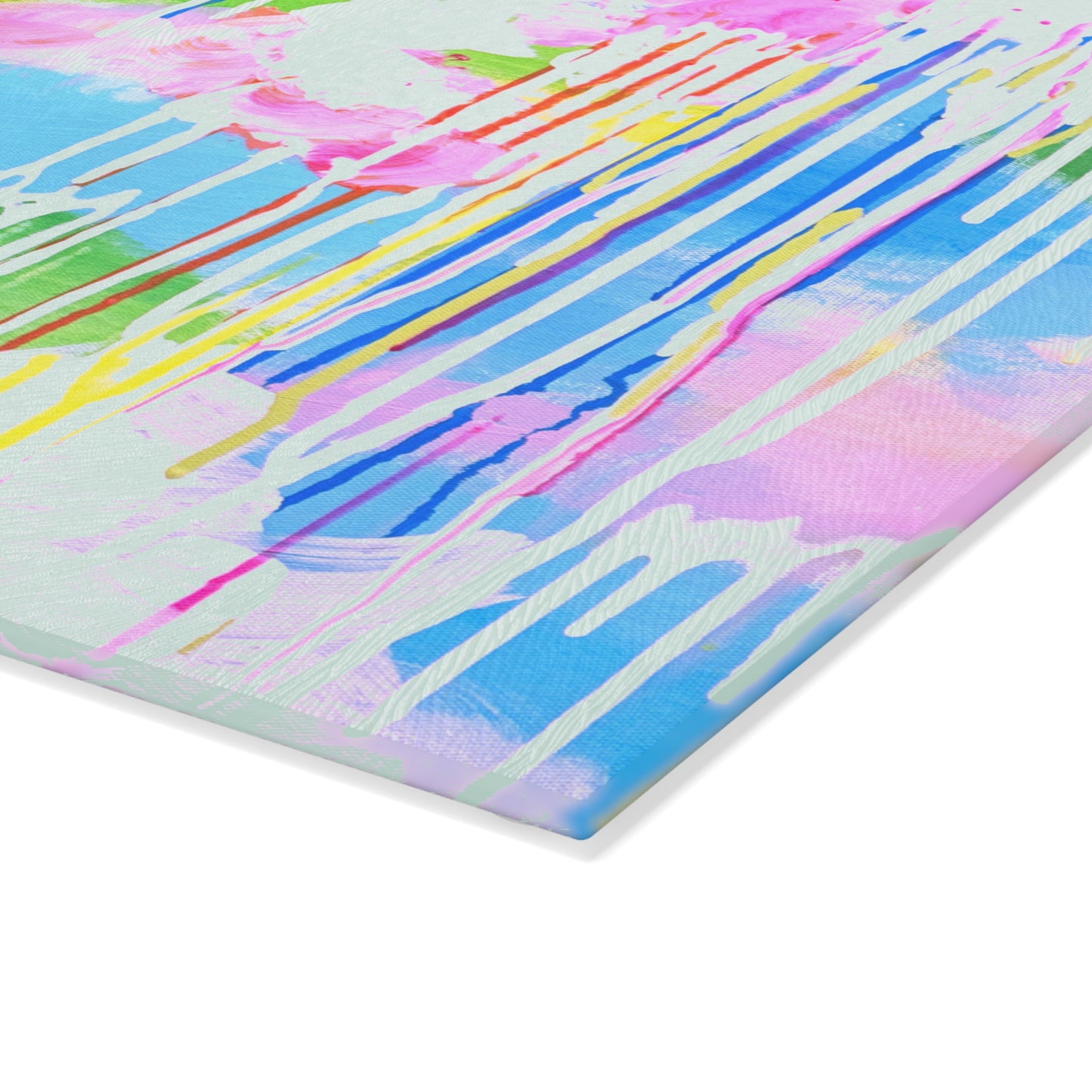 Glass Cutting Board Abstract