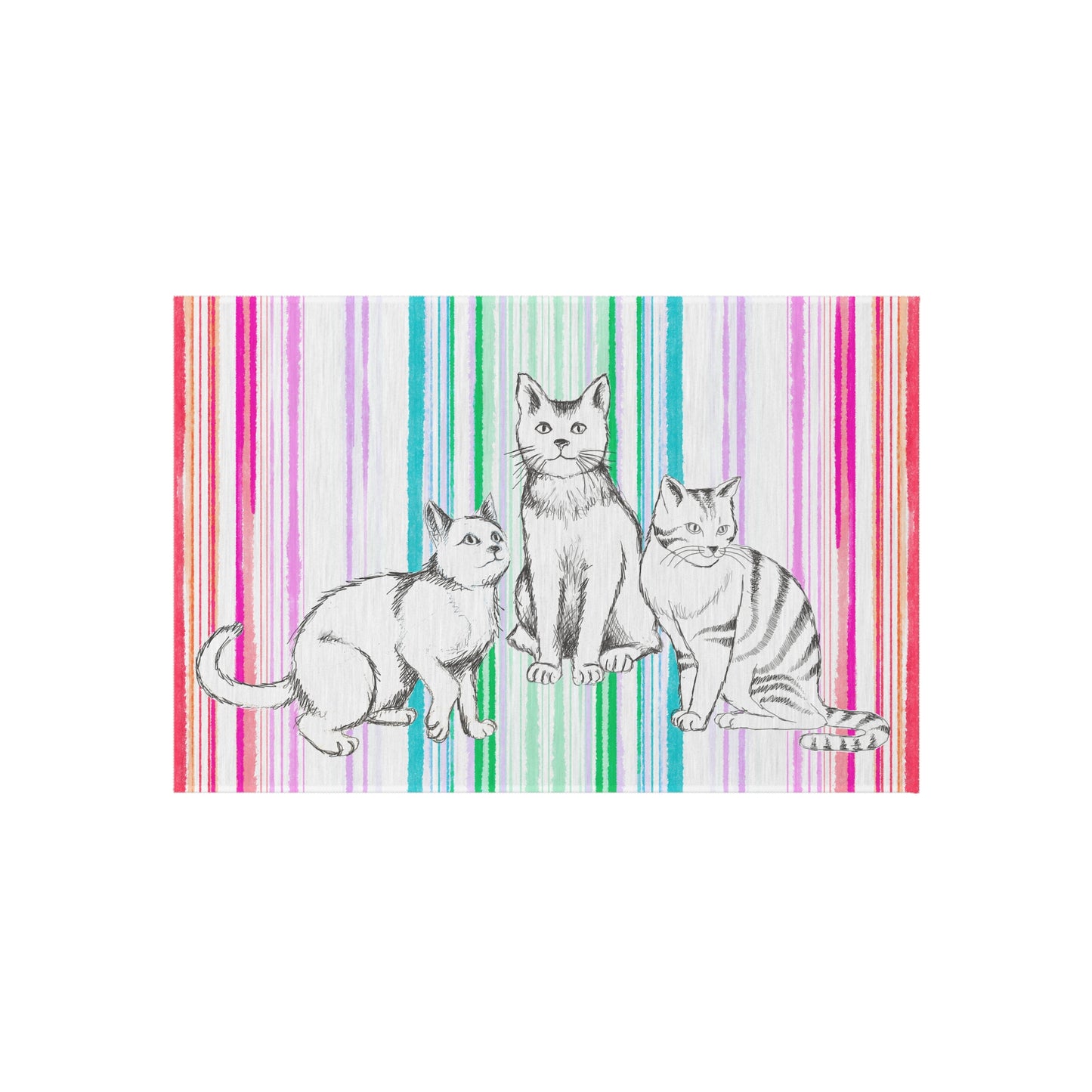 Rugs Indoor/Outdoor Kitty Fun