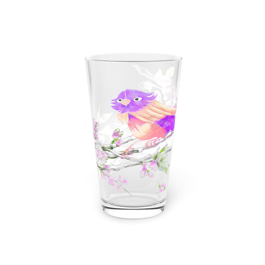 Jolly Birds Pint Glass, 16oz