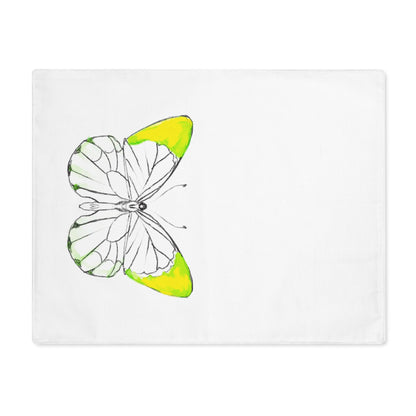 Placemat, 1pc Lucy Butterfly  Light Yellow