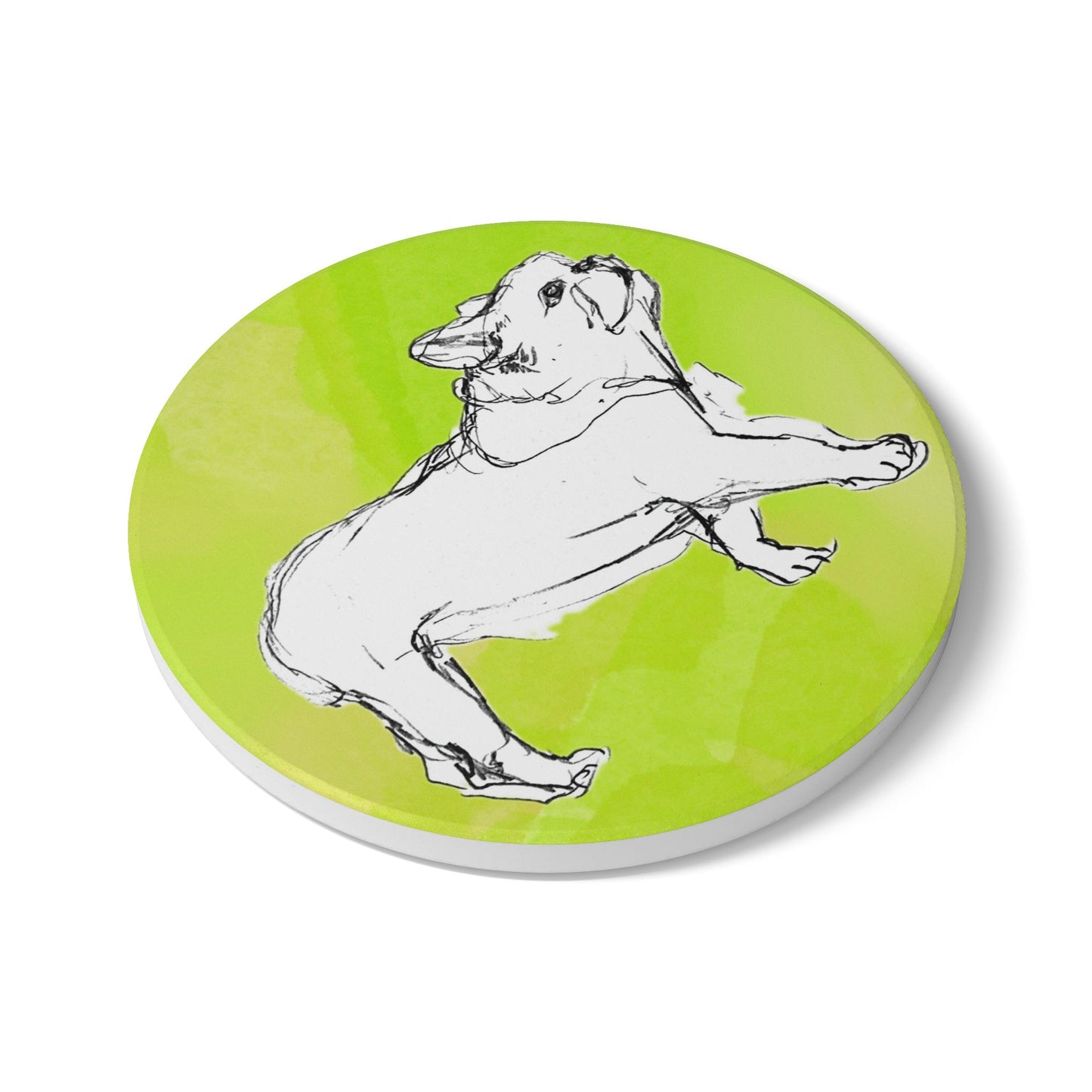 Dogi Fun Ceramic Coaster