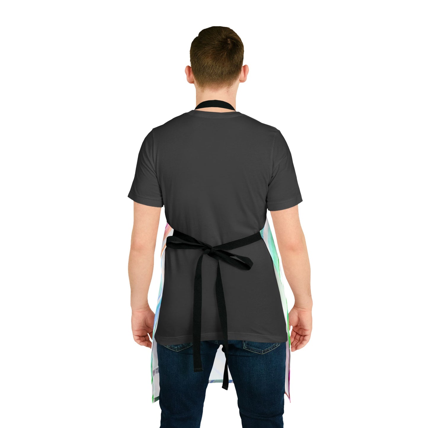 Diagonal Stripes Apron