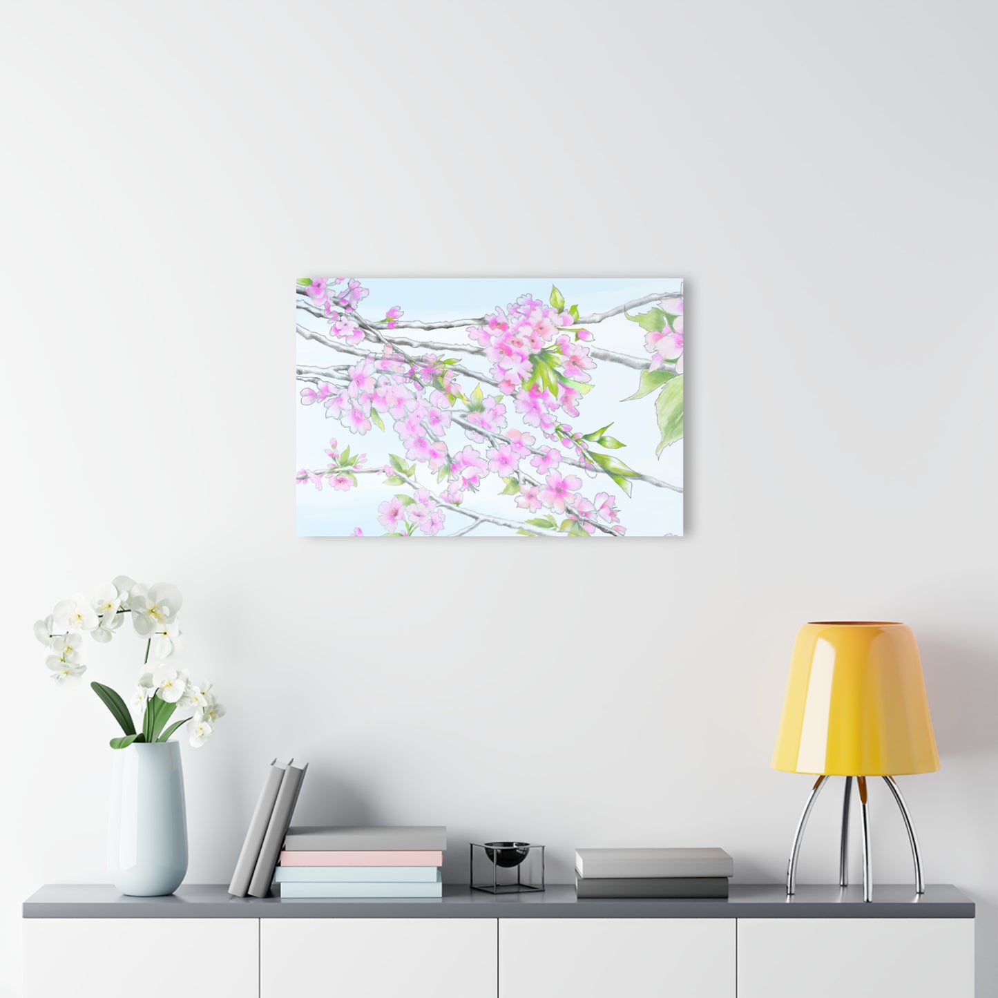 Cherry Blossoms -  Acrylic Prints (French Cleat Hanging)