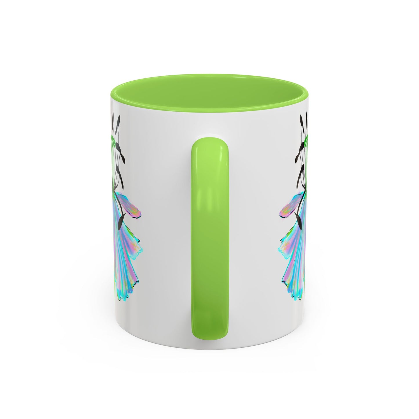 Vibrant Tulips Mugs  “Dare to Stand for Christ”