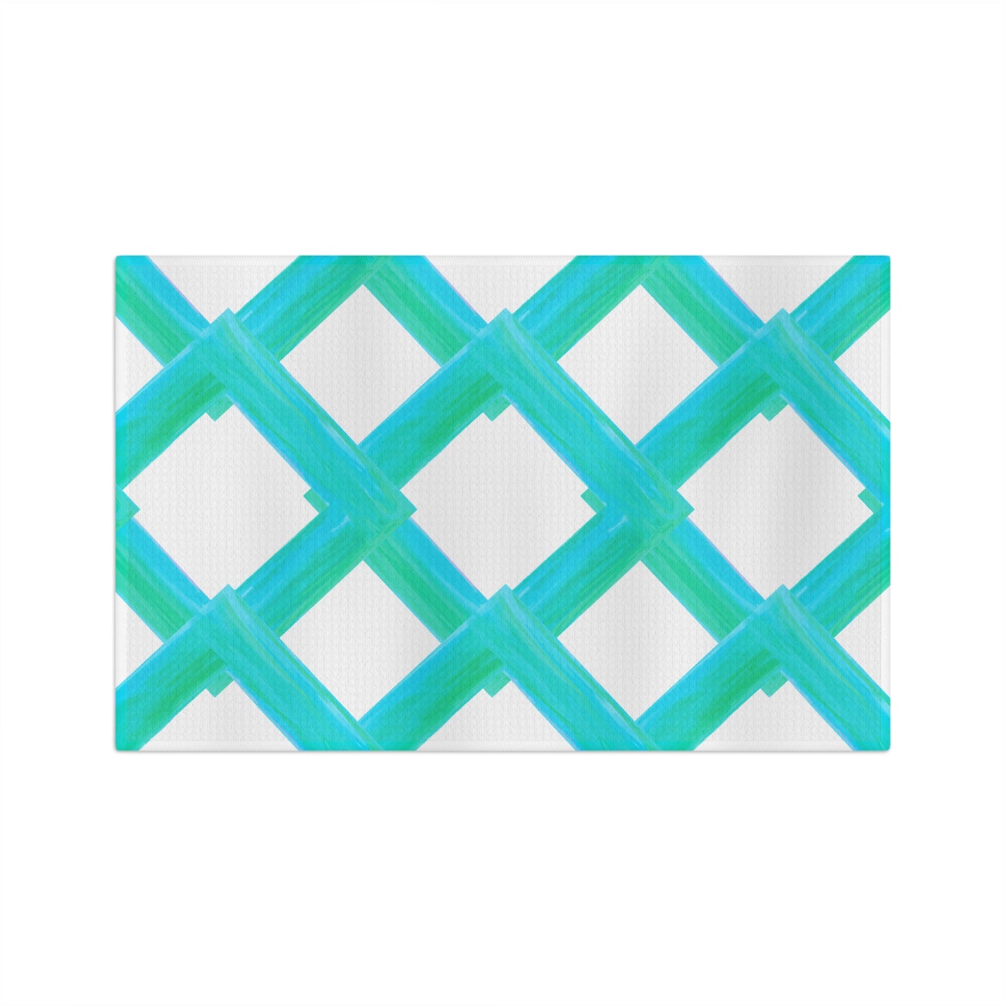 Microfiber Dish Towel Cheerful Lattice