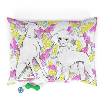 Pet Beds Butterfly Fun