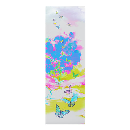 Foam Yoga Mats Fluttering Serenity