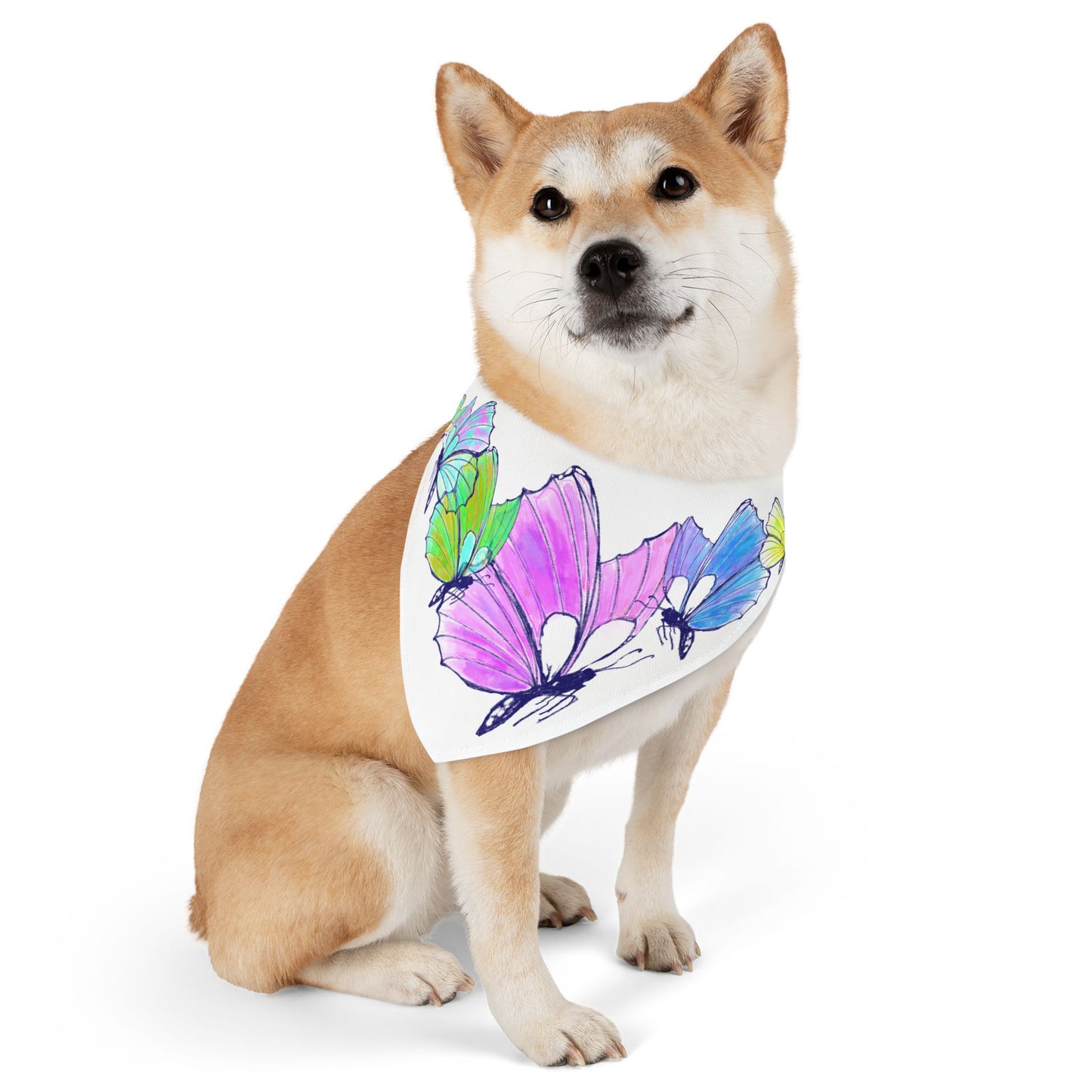 Pet Bandana Butterfly flutter