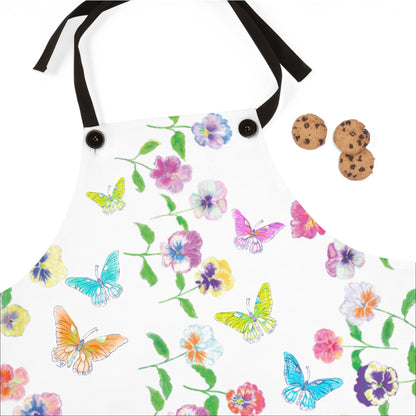 Flower Fun Pansy Apron