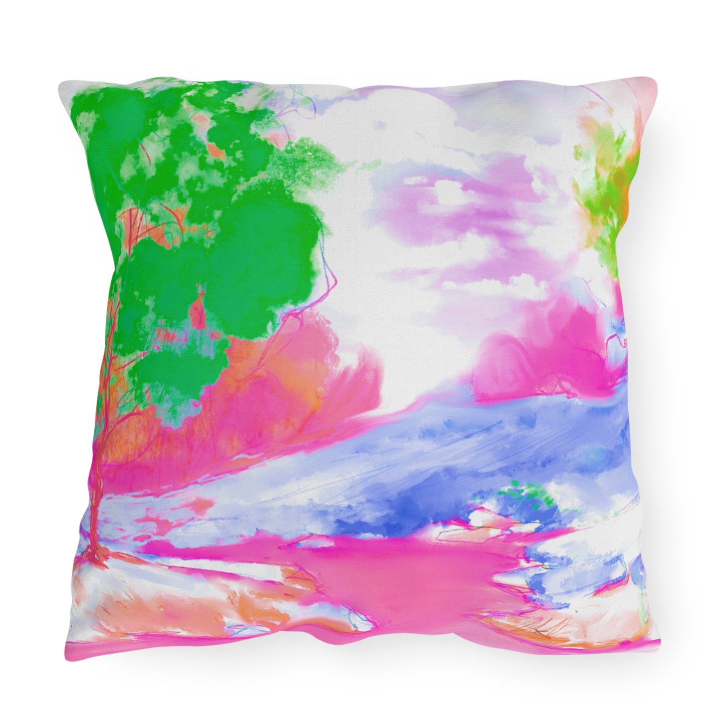 Joyful Landscapes Outdoor Pillows