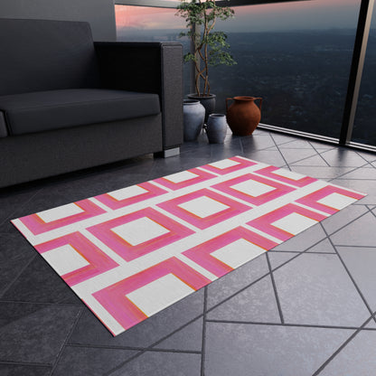 Indoor/Outdoor Rug Color Block
