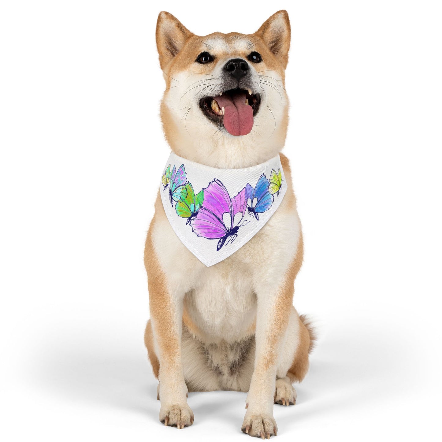 Pet Bandana Butterfly flutter