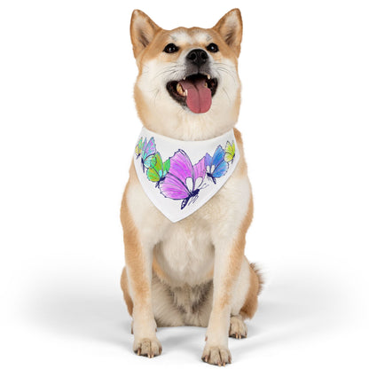 Pet Bandana Butterfly flutter