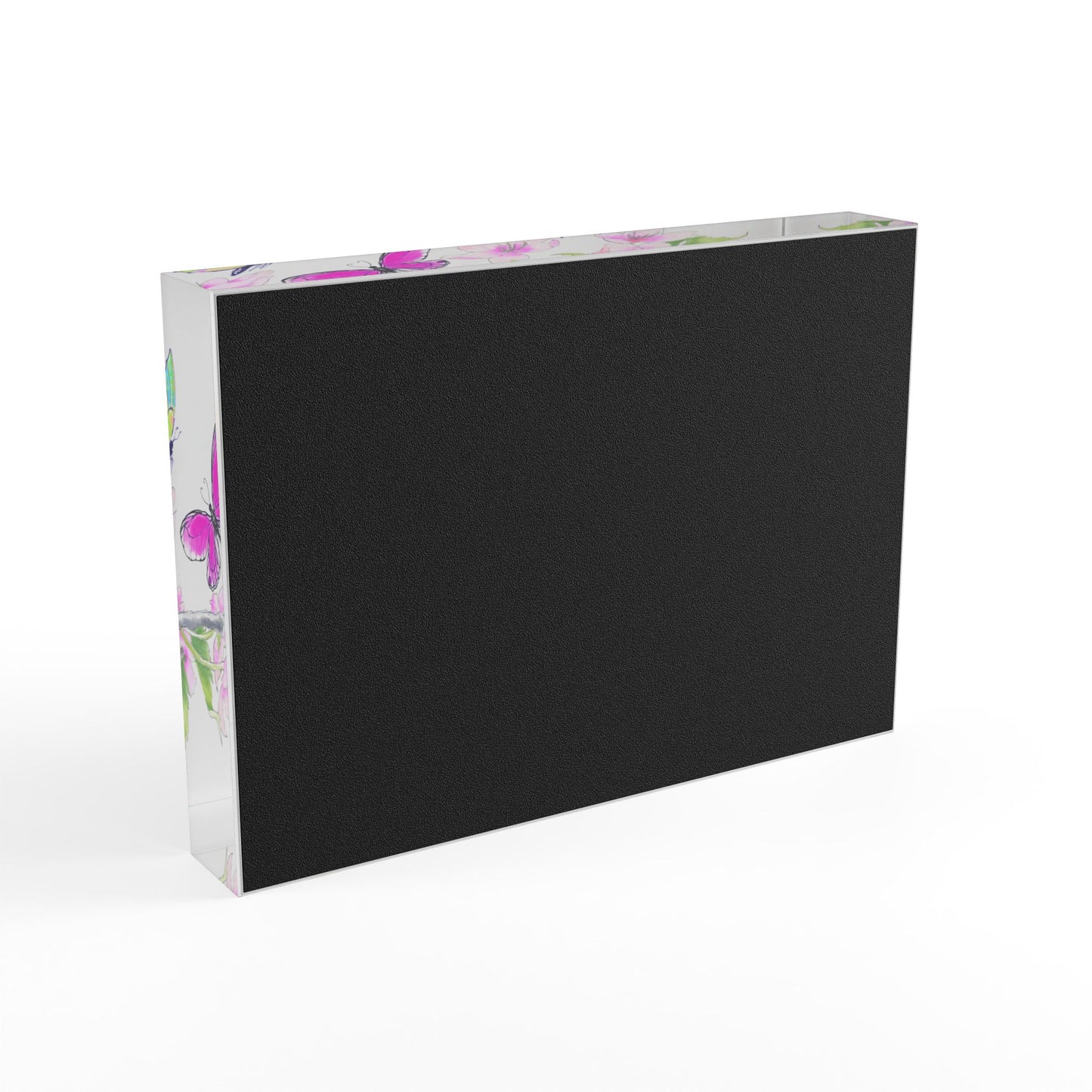 Blossom Whirl Acrylic Art Block