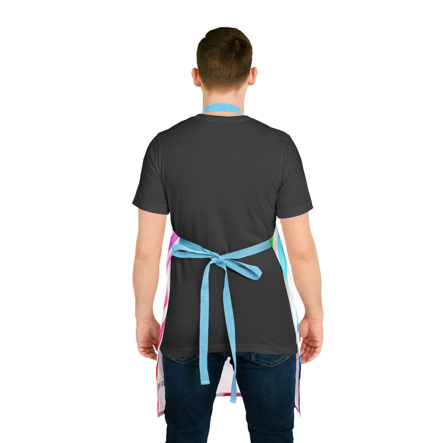 Aprons Watercolor Diagonal Stripes