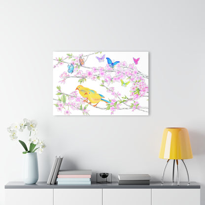 Blossom Whirl Acrylic Print French Cleat Hanging B Middle picture "We Fly Where God Thinks Best"