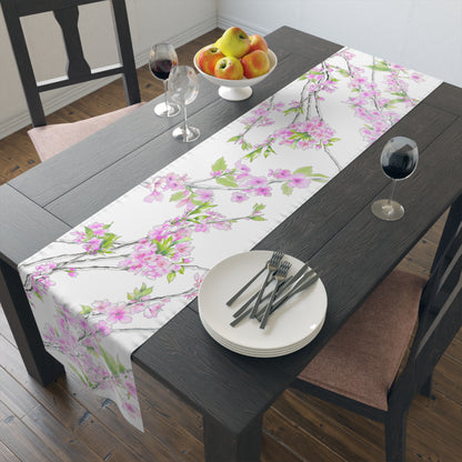 Cherry Blossoms Table Runner