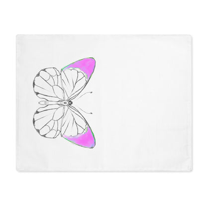 Placemat, 1pc Lucy Butterfly Bright Pink