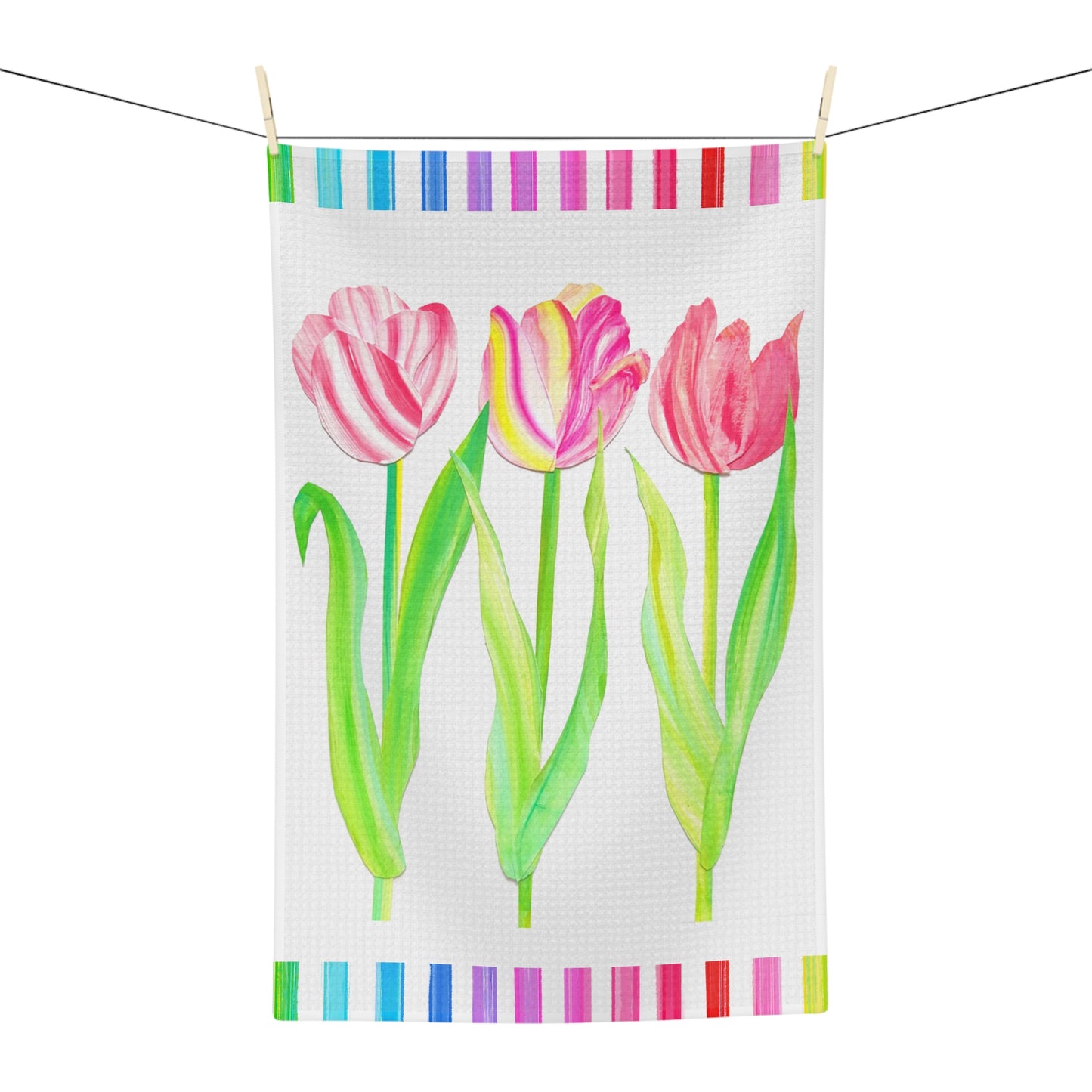 Microfiber Tea Towel Vibrant Tulip