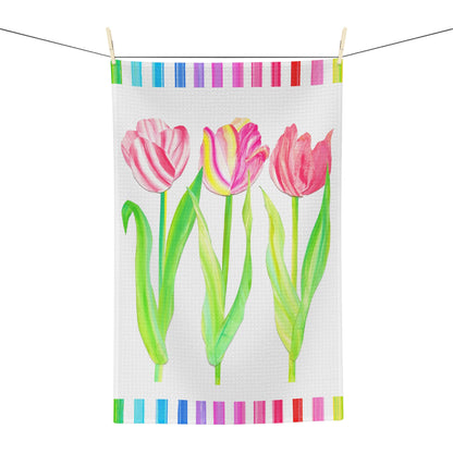 Microfiber Tea Towel Vibrant Tulip