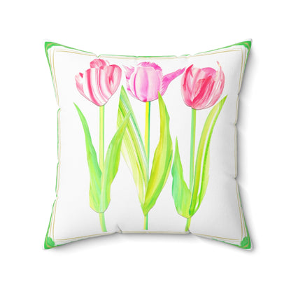 Tulip Love Pillow