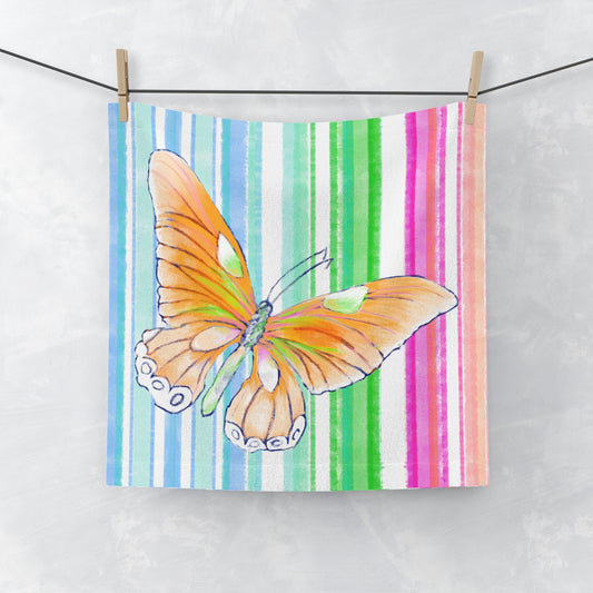 Face Towels Watercolor Flutter