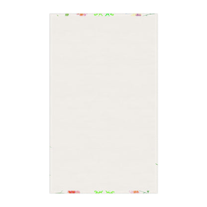 Flower Fun Tea Towel Pansy