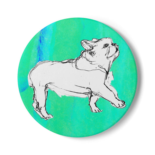 Dogi Fun Ceramic Coaster