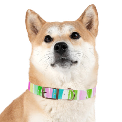 Dog Collars Watercolor Swoosh