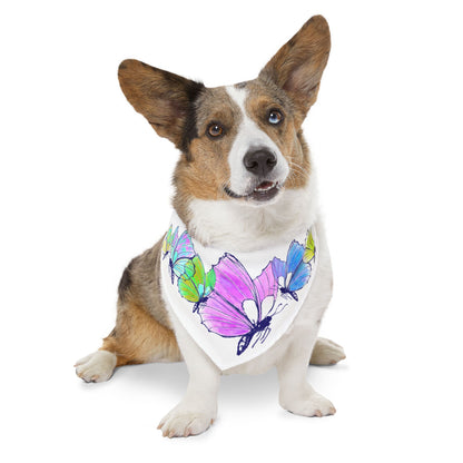 Pet Bandana Butterfly flutter