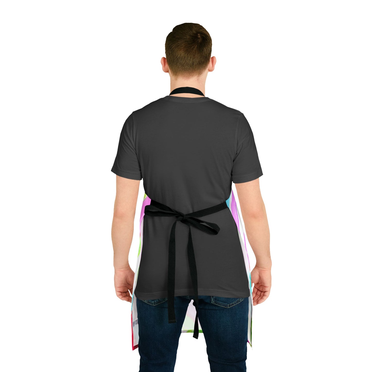 Aprons Watercolor Diagonal Stripes