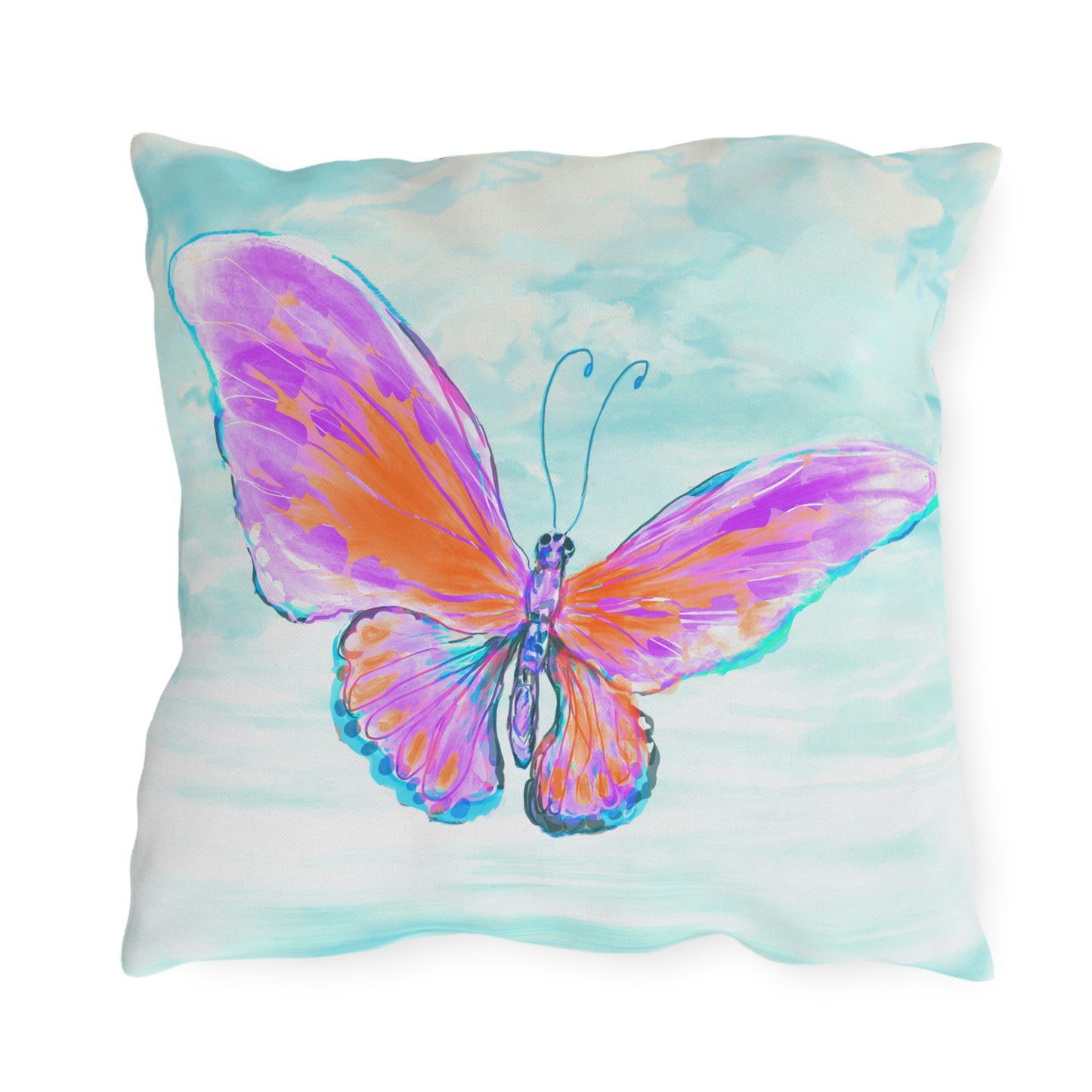 Outdoor Pillows Butterfly Flutter