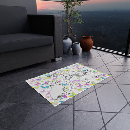 Dogi Butterfly Flutter Indoor/Outdoor Rug