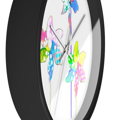 Celebrations Pin Wheel Wall Clock