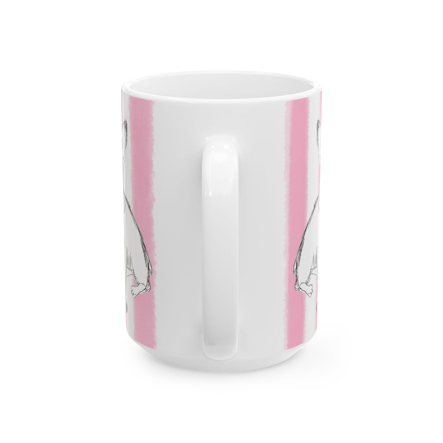 Dogi Fun with Pink Stripes