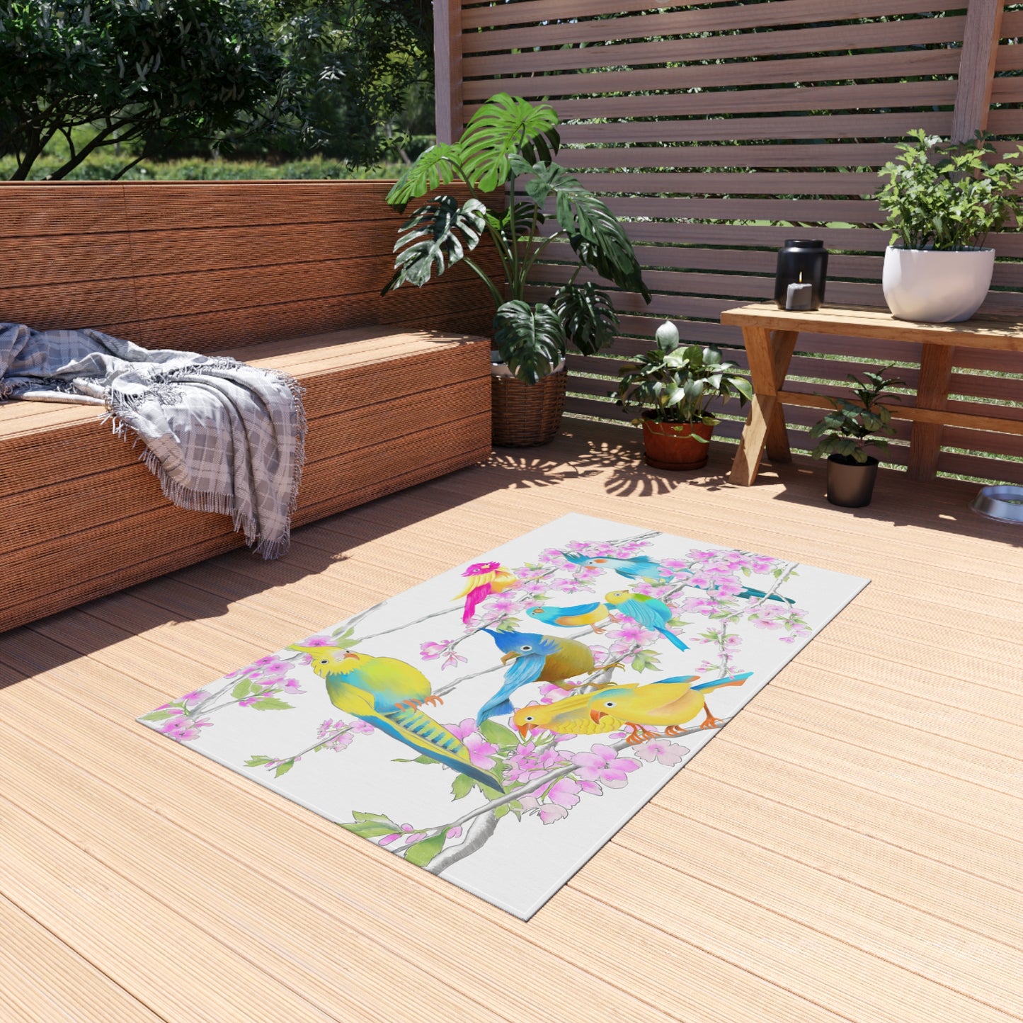 Cherry Chirp Indoor/Outdoor Rug