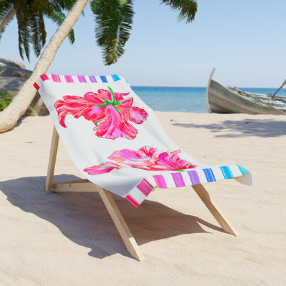 Tulip Love Beach or Bath Towel