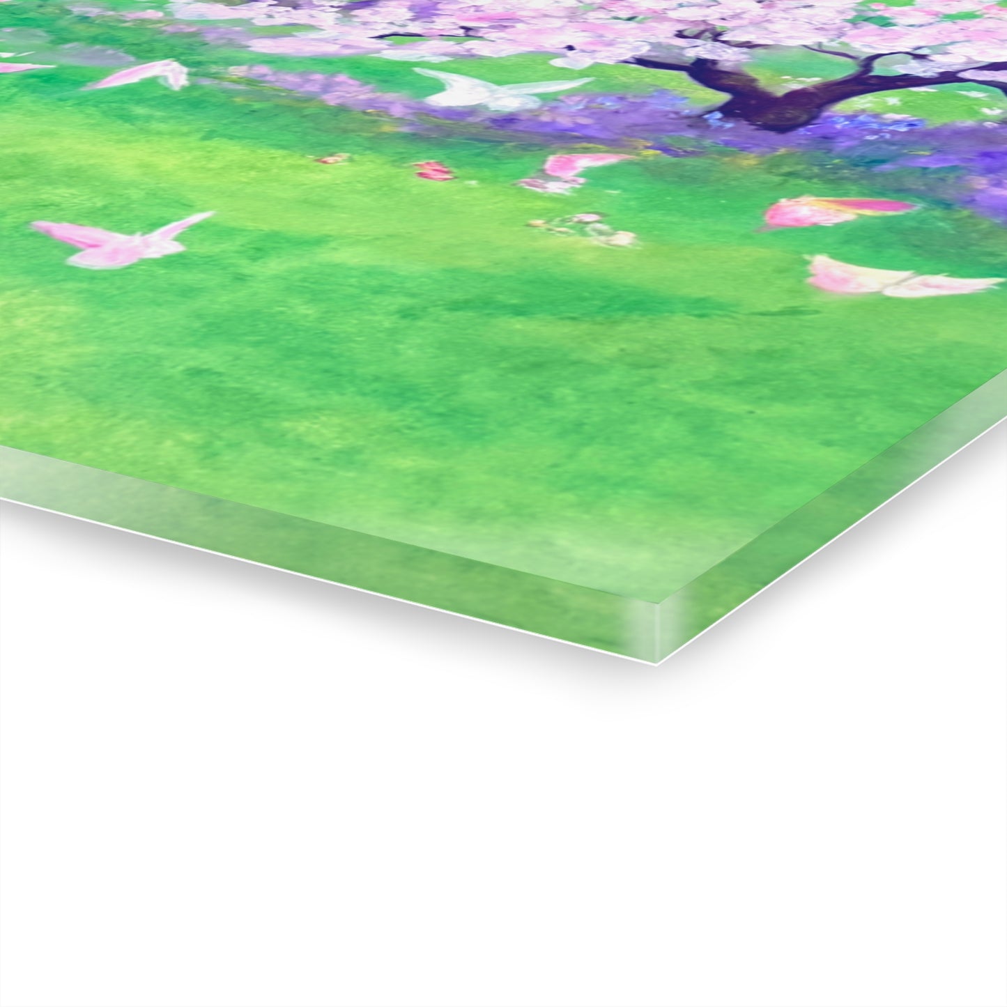 Acrylic Wall Art Butterfly Meadow