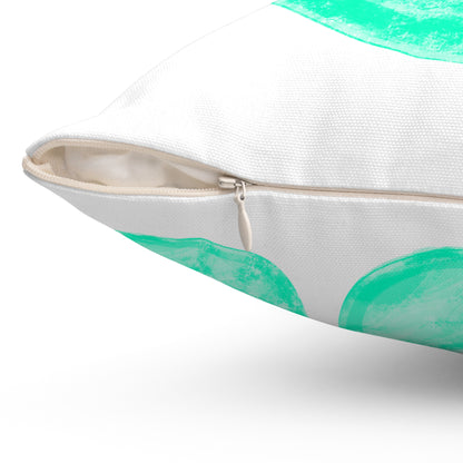 Polka Dot Joy Pillow "Humility is sacred soil"