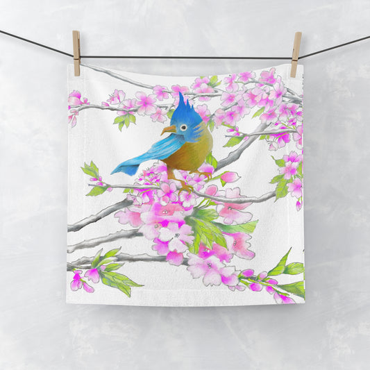 Face Towels Cherry Chirp