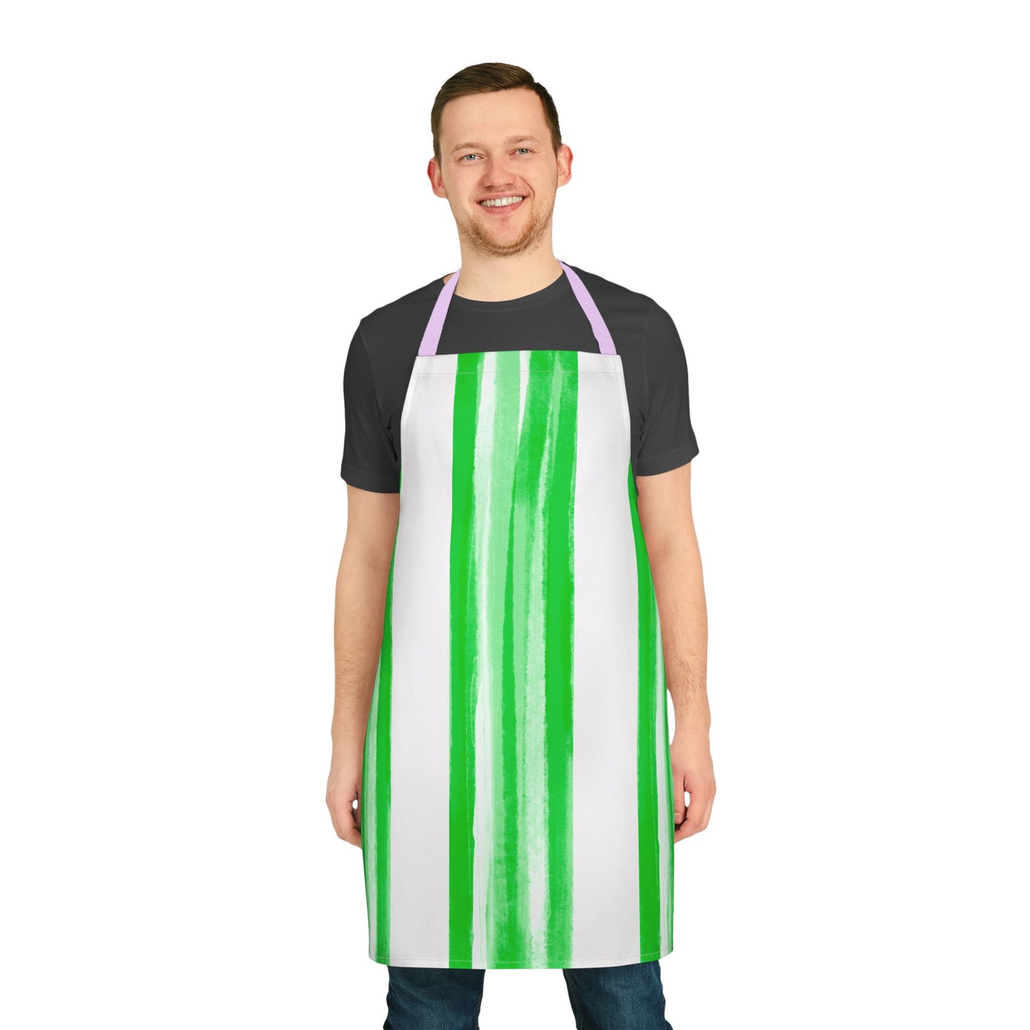 Aprons Fun Watercolor Stripes