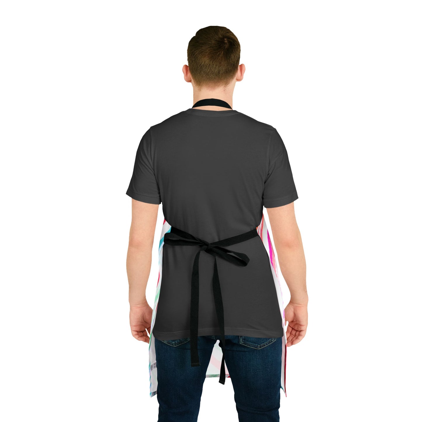 Aprons Watercolor Diagonal Stripes