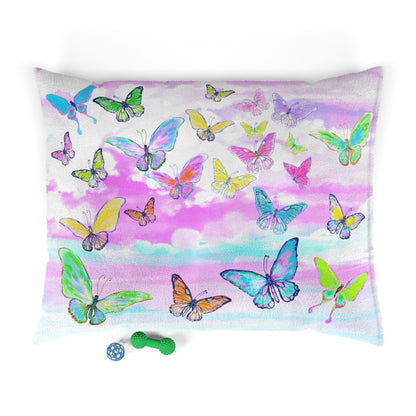 Jive Pet Bed Colorful Butterflies