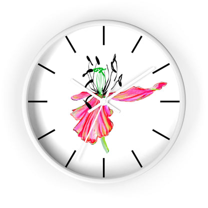 Tulip Love Wall Clock