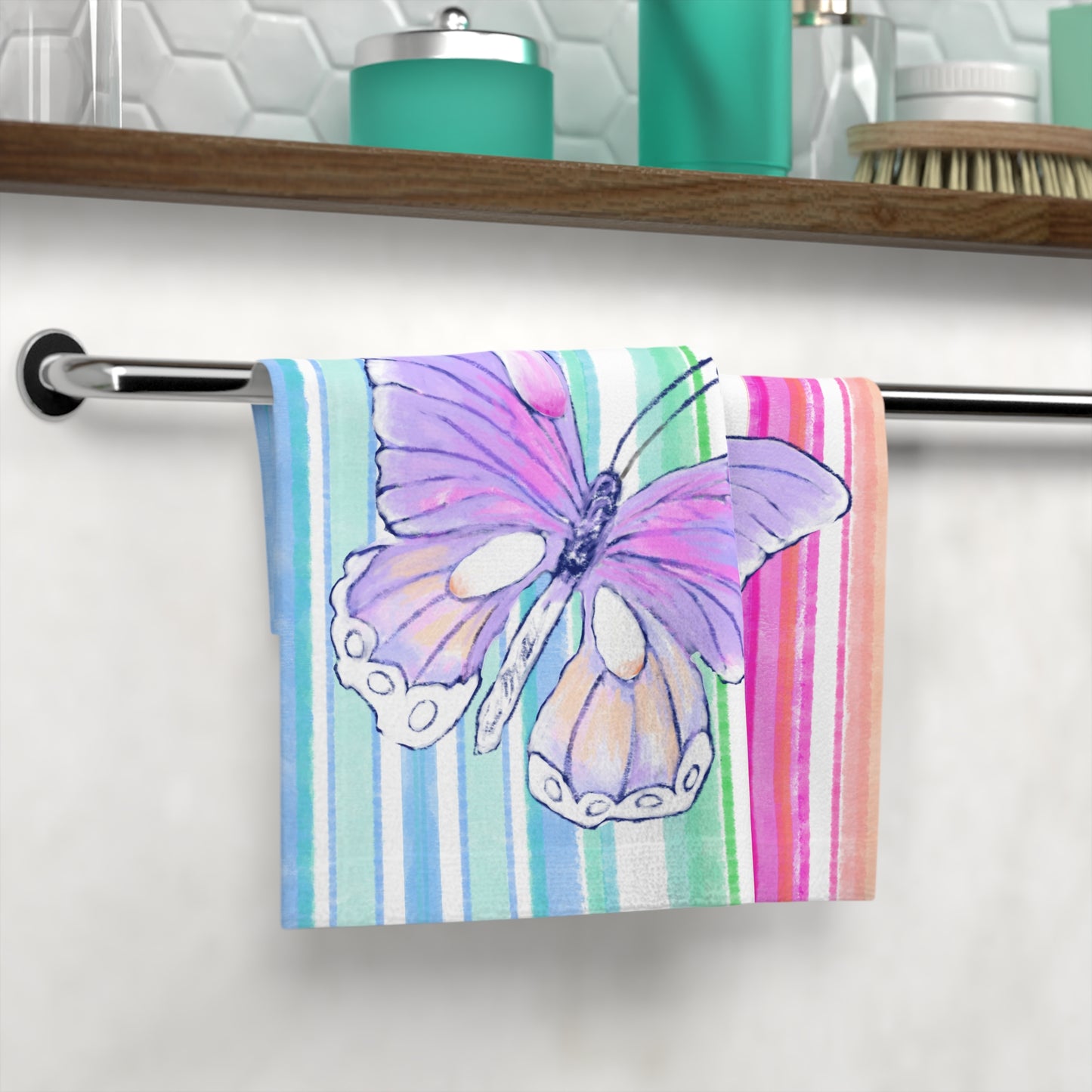 Face Towels Watercolor Flutter