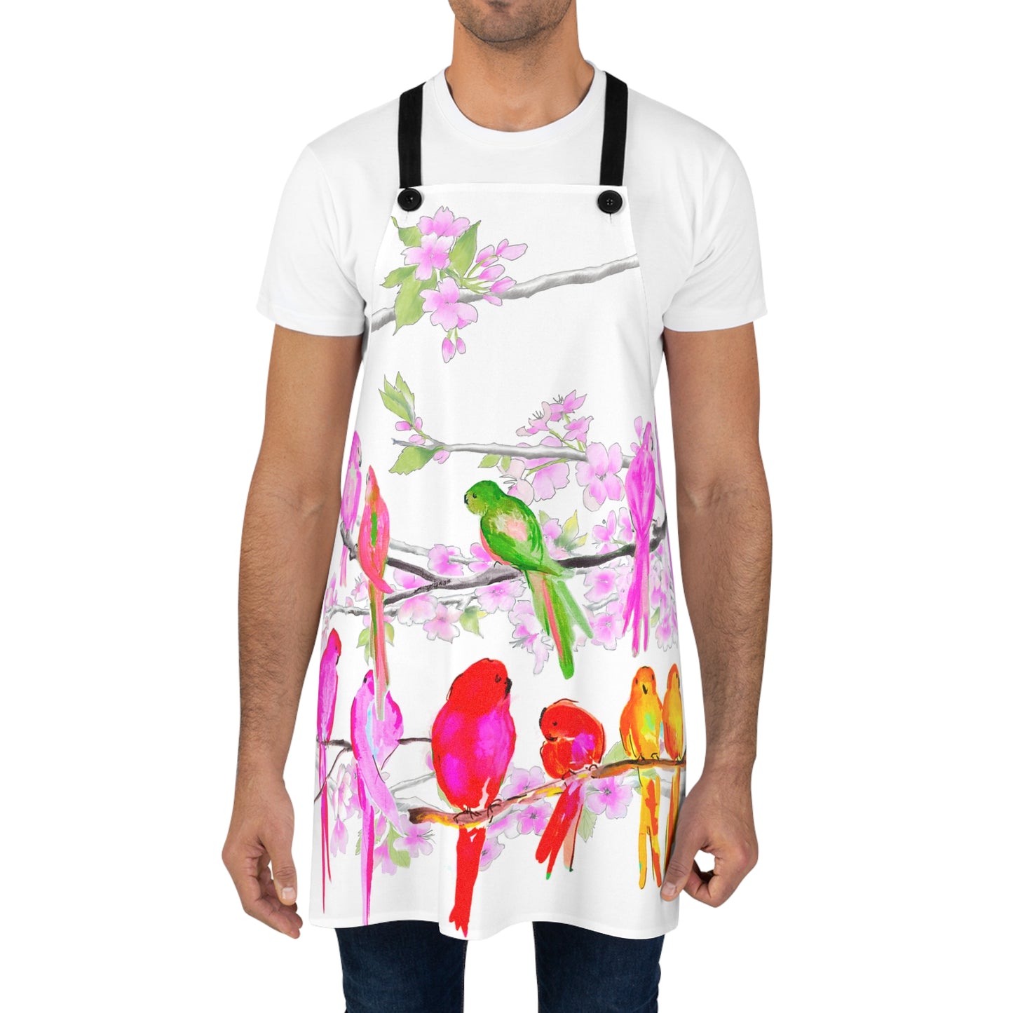 Cherry Chirp Apron