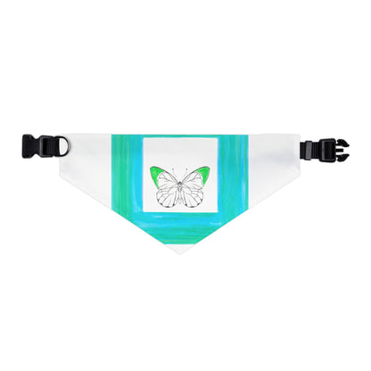 Pet Bandana Collar Colorful Flutter Charm