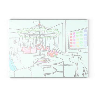 Glass Cutting Board Sketch & Slice